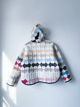 Load image into Gallery viewer, Bow Tie Hooded Flora Jacket (M)