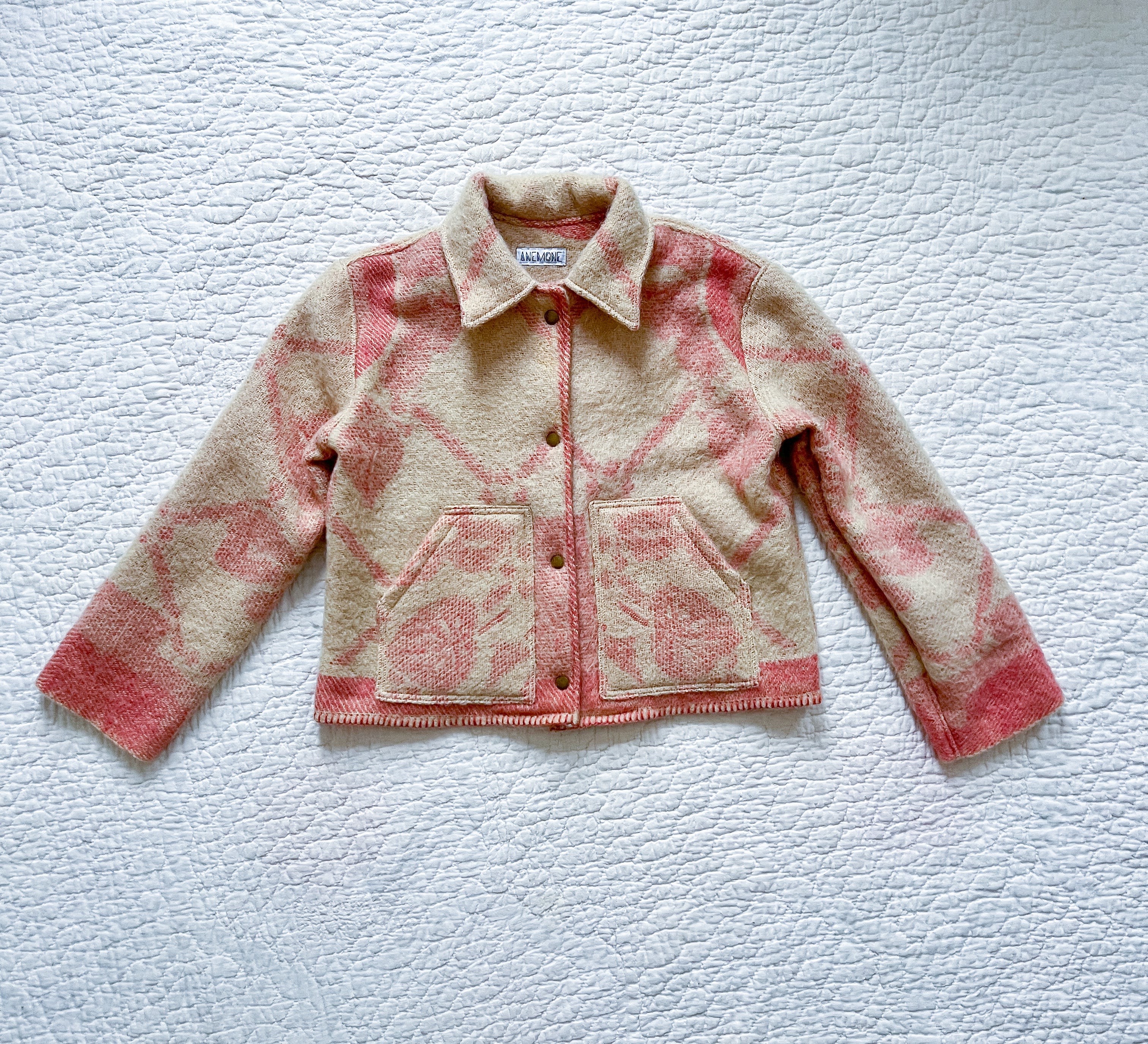 One-of-a-Kind: Vintage Orr Health Wool Blanket Cropped Coat