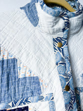 Load image into Gallery viewer, One-of-a-Kind: Indigo Chimney Sweep Flora Jacket (S)