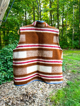 Load image into Gallery viewer, One-of-a-Kind: Ukrainian Wool Blanket Vest (L/XL)
