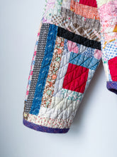 Load image into Gallery viewer, One-of-a-Kind: Log Cabin Flora Jacket (L)