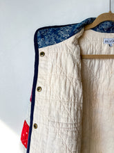 Load image into Gallery viewer, One-of-a-Kind: Nine Patch Flora Jacket (L)