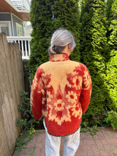 Load image into Gallery viewer, One-of-a-Kind: Burnt Sienna Ukrainian Blanket Flora Jacket (M)