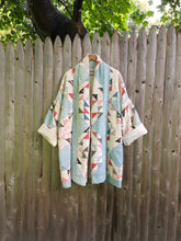 Load image into Gallery viewer, One-of-a-Kind: Ocean Waves Cocoon Coat