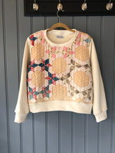 Load image into Gallery viewer, One-of-a-Kind: Stars and Hexagons French Terry Pullover (L)
