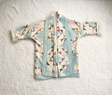 Load image into Gallery viewer, One-of-a-Kind: Ocean Waves Cocoon Coat