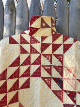 Load image into Gallery viewer, One-of-a-Kind: Ocean Waves Cropped Chore Coat (XS)