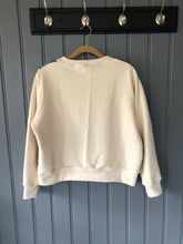 Load image into Gallery viewer, One-of-a-Kind: Hourglass and Diamond French Terry Pullover (XL)