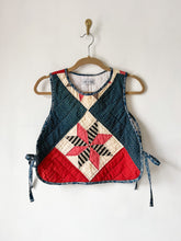 Load image into Gallery viewer, One-of-a-Kind: Lemoyne Star Side Tie Vest