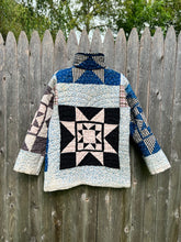 Load image into Gallery viewer, One-of-a-Kind: Stars and Squares Chore Coat