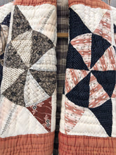Load image into Gallery viewer, One-of-a-Kind: Eight Point Star Shawl Coat (XS/S)
