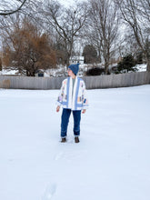 Load image into Gallery viewer, One-of-a-Kind: Dresden Plate Shawl Coat