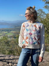 Load image into Gallery viewer, Supply Your Own Quilt: French Terry Pullover