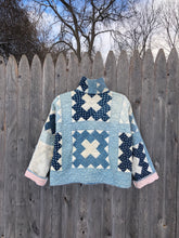 Load image into Gallery viewer, One-of-a-Kind: Chimney Sweep Cropped Chore Coat (XS/S)