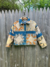 Load image into Gallery viewer, One-of-a-Kind: Michigan Beauty Cropped Chore Coat (S)