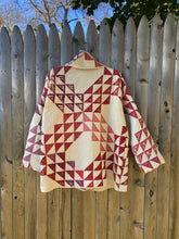 Load image into Gallery viewer, One-of-a-Kind: Ocean Waves Shawl Coat