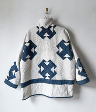 Load image into Gallery viewer, One-of-a-Kind: Indigo Double T Chore Coat