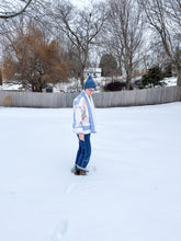 Load image into Gallery viewer, One-of-a-Kind: Dresden Plate Shawl Coat