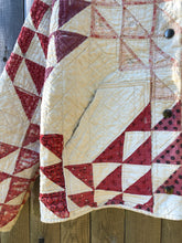 Load image into Gallery viewer, One-of-a-Kind: Ocean Waves Cropped Chore Coat (XS)