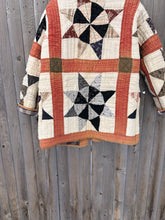 Load image into Gallery viewer, One-of-a-Kind: Eight Point Star Shawl Coat (XS/S)