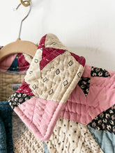 Load image into Gallery viewer, One-of-a-Kind: Dandy Quilt Block Chore Coat
