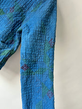 Load image into Gallery viewer, One-of-a-Kind: Indigo Overdyed Feathered Star Chore Coat