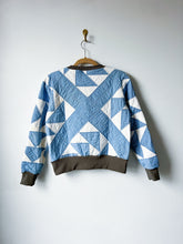 Load image into Gallery viewer, One-of-a-Kind: Flying Geese Quilt Pullover (M)
