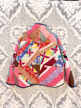 Load image into Gallery viewer, One-of-a-Kind: String Quilt Hooded Flora Jacket (L)
