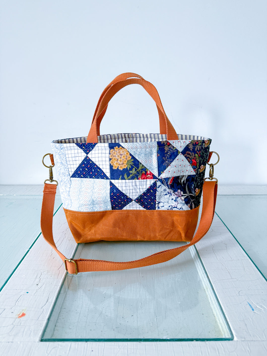 One-of-a-Kind: Silent Star Project Bag (with detachable strap)