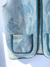 Load image into Gallery viewer, One-of-a-Kind: Golden Dawn Wool Blanket Vest (XS-M)

