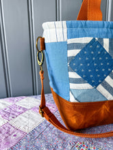 Load image into Gallery viewer, One-of-a-Kind: Joy Bells Project Bag (with detachable strap)
