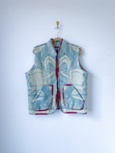 Load image into Gallery viewer, One-of-a-Kind: Colorblock Wool Blanket Vest (L/XL)
