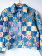 Load image into Gallery viewer, One-of-a-Kind: Indigo Nine Patch Field Jacket (S)
