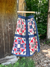 Load image into Gallery viewer, One-of-a-Kind: Summer&#39;s Dream Quilt Top Skirt (M)
