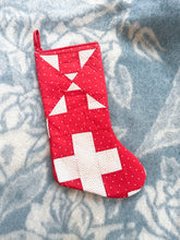 Load image into Gallery viewer, One-of-a-Kind: Chimney Sweep Quilt Stocking #2
