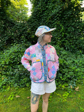 Load image into Gallery viewer, One-of-a-Kind: Four Patch Flora Jacket (S)
