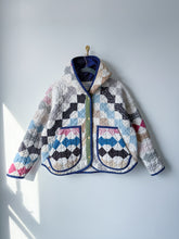 Load image into Gallery viewer, Bow Tie Hooded Flora Jacket (M)
