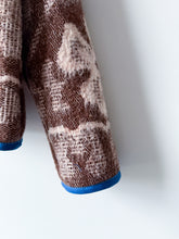 Load image into Gallery viewer, One-of-a-Kind: Folk Art Floral Ukrainian Blanket Flora Jacket (S)
