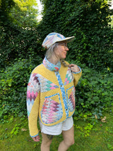 Load image into Gallery viewer, One-of-a-Kind: Sunshine Lone Star Flora Jacket (M)
