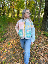 Load image into Gallery viewer, One-of-a-Kind: Feathered Star Flora Jacket (S)
