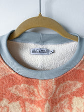 Load image into Gallery viewer, One-of-a-Kind: Vintage Orr Health Wool Blanket French Terry Pullover (M)
