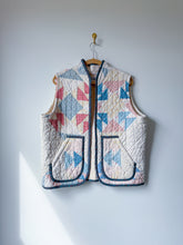 Load image into Gallery viewer, One-of-a-Kind: Stepping Stones Quilt Vest (L/XL)
