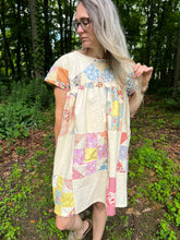 Load image into Gallery viewer, One-of-a-Kind: Feedsack Shoofly Swing Dress
