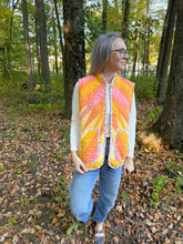 Load image into Gallery viewer, One-of-a-Kind: Sunburst Quilt Vest (L/XL)
