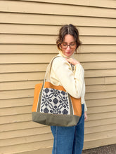 Load image into Gallery viewer, One-of-a-Kind: Coverlet Boat Tote
