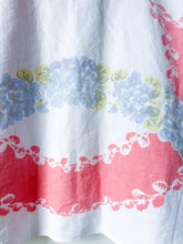 Load image into Gallery viewer, One-of-a-Kind: Vintage Hydrangea Tablecloth Shaftsbury Shirt (L)
