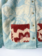 Load image into Gallery viewer, One-of-a-Kind: Golden Dawn Wool Blanket Field Jacket (L)
