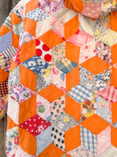 Load image into Gallery viewer, One-of-a-Kind: Tumbling Star KID’S Hooded Flora Jacket (9 year)
