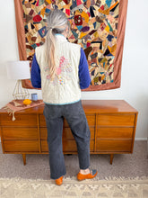 Load image into Gallery viewer, One-of-a-Kind: Dresden Plate Quilt Vest (XS-M)
