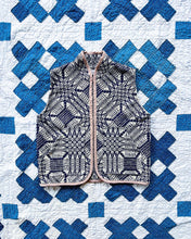 Load image into Gallery viewer, One-of-a-Kind: Antique Wool Coverlet Vest
